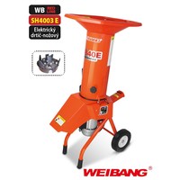 Weibang WB SH 4003E - elektrický nožový drtič