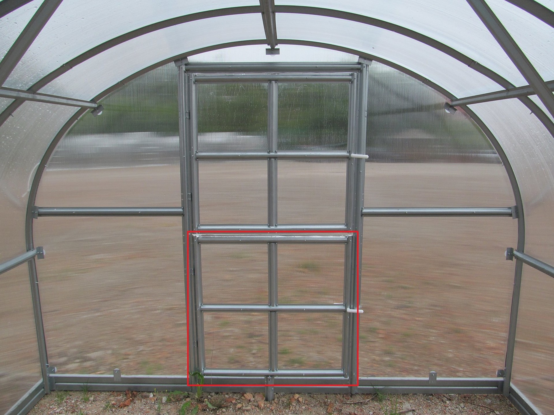 Dodatečné dveře pro obloukový skleník LANITPLAST LUCIUS LG3124
