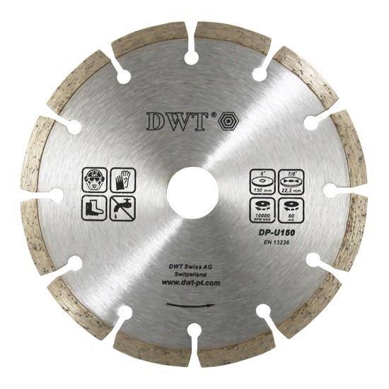 DWT diamantový segmentovaný kotouč 125 mm (železobeton, kámen)