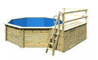Bazén KARIBU model 2C (45636) 4,7 x 5,5 m LG3453