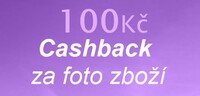 DÁREK: Cashback - vrátíme Vám 100Kč 