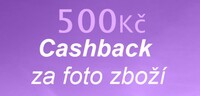 DÁREK: Cashback - vrátíme Vám 500Kč