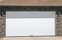 DoorHan Sekční garážová vrata DIY - bílá