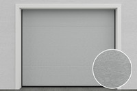 DoorHan Sekční garážová vrata DIY - stříbrná