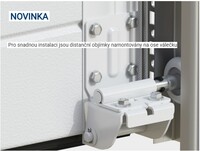 DoorHan Sekční garážová vrata DIY - volitelný design dřeva