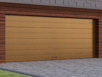 DoorHan Sekční garážová vrata DIY - volitelný design dřeva