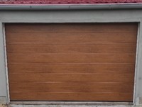 DoorHan Sekční garážová vrata DIY - zlatý dub