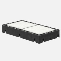 Drenážní dlažba ECORASTER® Bloxx 0.5 – černá, 18 x 33 x 5cm