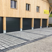 Drenážní dlažba ECORASTER® Bloxx – černá, 33 x 33 x 5cm