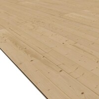 Dřevěná podlaha KARIBU 2,85 x 2,88 m (48571) LG4851