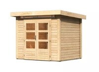 Dřevěný domek KARIBU KANDERN 2 (9225) natur LG3532