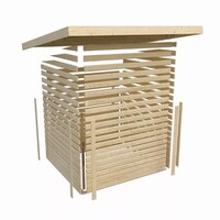 Dřevěný domek KARIBU KANDERN 7 (82990) natur LG3621