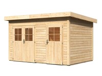 Dřevěný domek KARIBU TINTRUP (64279) natur LG1780