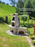 Eneko Karina zahradní krb - rohová sestava