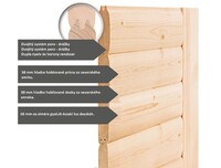 Finská sauna KARIBU FASSAUNA 3 (92823) LG1981