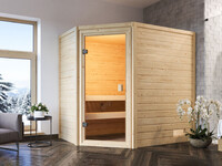 Finská sauna KARIBU JELLA (6166) LG1954