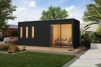 Finská sauna KARIBU MONTEREY (34032) černá LG4627