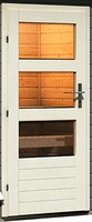 Finská sauna KARIBU NORGE (27213) terragrau LG3773