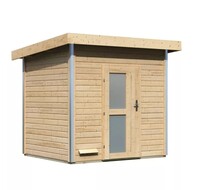 Finská sauna KARIBU NORGE (86200) natur LG4009