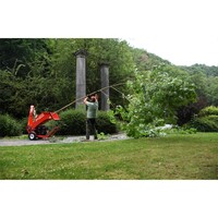 GTM GTS 1300 GE TO - benzínový drtič dřeva s elektrostartem a otočným komínem