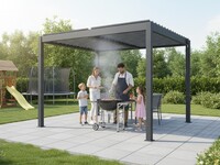 Bioklimatická pergola LANITPLAST BASIC 3x2,5 m LG4288