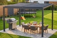 Hliníková bioklimatická pergola LANITPLAST STANDARD 3x3 m LG2299