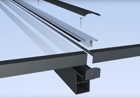 Hliníková pergola SKYLUX CLIMALUX 5,0 x 3,5 m antracit + opál PC LG3746