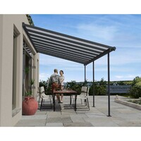 Palram - Canopia Sierra 5400 antracit 3 x 5,46 - hliníková (montovaná) pergola