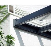 Palram - Canopia Stockholm 3,4 x 5,2 antracit - luxusní hliníková (montovaná) pergola