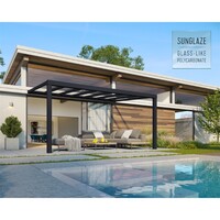 Palram - Canopia Stockholm 3,4 x 5,2 antracit - luxusní hliníková (montovaná) pergola