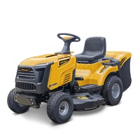 Riwall PRO RLT 102 HRD TWIN - dvouválcový travní traktor 102 cm se zadním výhozem a hydrostatickou převodovkou