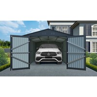 Riwall PRO RMCG 20x10 Anthracite - kovová garáž 3 x 6 m se sedlovou střechou Antracit