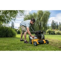 Riwall PRO RPV 4058 - travní vertikutátor/provzdušňovač s benzinovým motorem