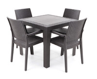 SATURNO set 4 - zahradní nábytek, umělý ratan