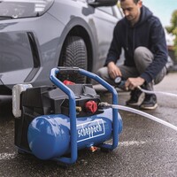 Scheppach C-ACT160/6-X - 2x 20 V IXES aku bezolejový kompresor 6 l (bez baterie a nabíječky)