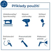 Scheppach HC 51 Si - tichý bezolejový dvouválcový kompresor 50 l