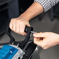 Scheppach MBS 1200 - pásová pila na kov 2v1