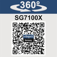 Scheppach SG 7100x - Rámová elektrocentrála 5500 W s regulací AVR a elektrostartem