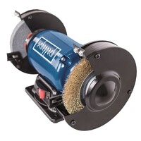 Scheppach SM 150 LB - dvoukotoučová bruska ( kotouč / kartáč )