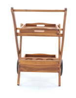 Servírovací stolek - KING, tropické dřevo Akácie