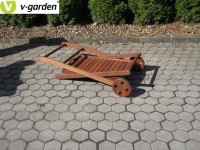 Servírovací stolek - VeGAS, tropické dřevo Meranti