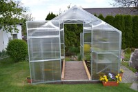 Skleník LANITPLAST DOMIK 2,6x2 m PC 6 mm LG2559