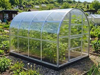 Skleník LANITPLAST KYKLOP2 2x4 m PC 4 mm LG4754