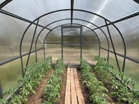 Skleník LANITPLAST KYKLOP2 3x4 m PC 6 mm černý LG4375