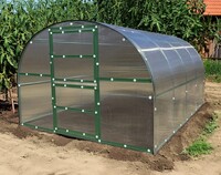 Skleník LANITPLAST KYKLOP2 3x8 m PC 4 mm zelený LG4491