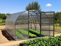 Skleník LANITPLAST KYKLOP2 3x8 m PC 6 mm černý LG4383