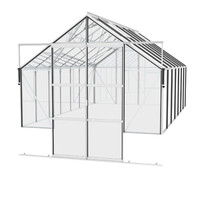 Skleník VITAVIA CASSANDRA 11500 čiré sklo 3 mm stříbrný LG4417