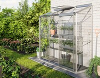 Skleník VITAVIA IDA 1300 čiré sklo 3 mm stříbrný LG4636