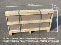 Skleník VITAVIA TRITON 2500 čiré sklo 3 mm stříbrný LG3650