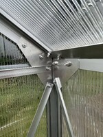 Skleník VITAVIA TRITON 3800 čiré sklo 3 mm černý LG3661